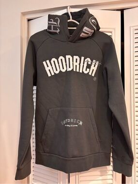 Hoodrich Men's Dark Gray Pullover Hoodie
